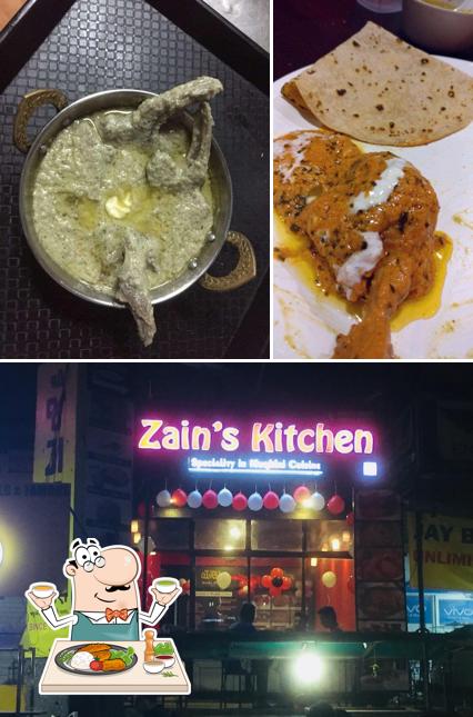 Zain's Kitchen is distinguished by food and exterior