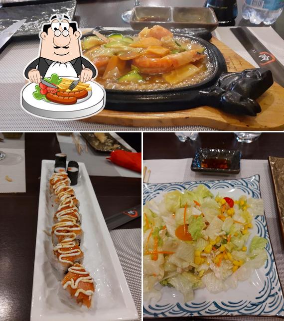 Cibo al Ristorante Giapponese Mi Sushi