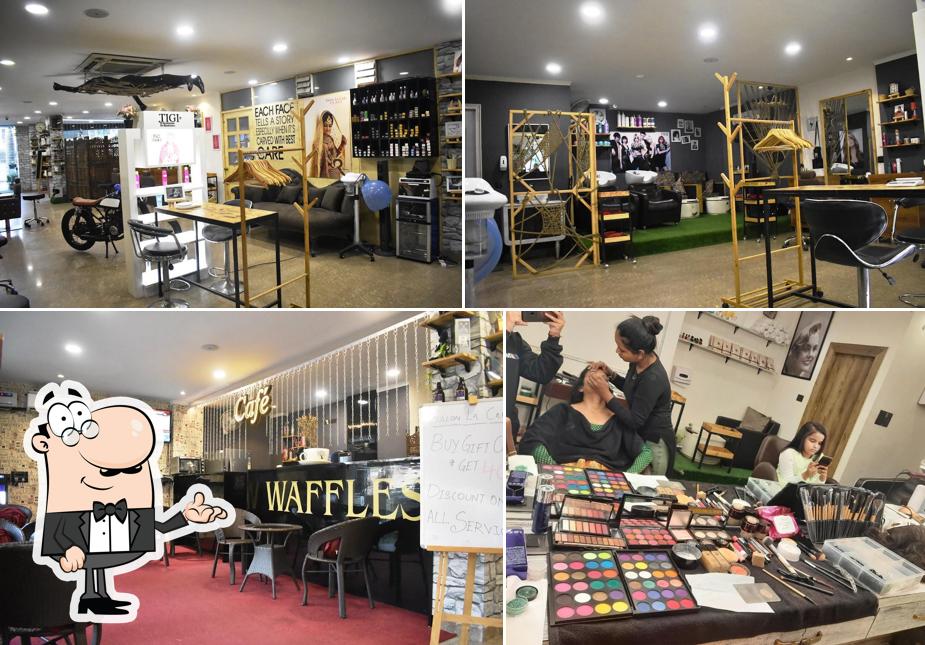 Check out how Salon La Cafe looks inside