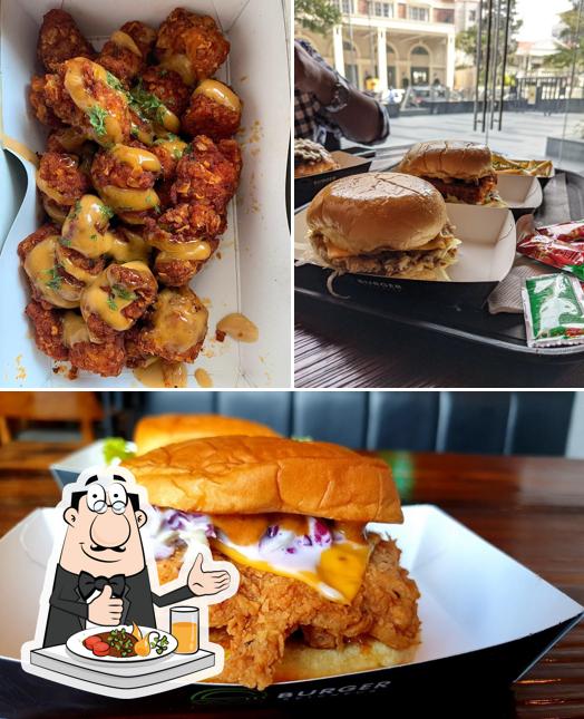 Food at Burger Seigneur