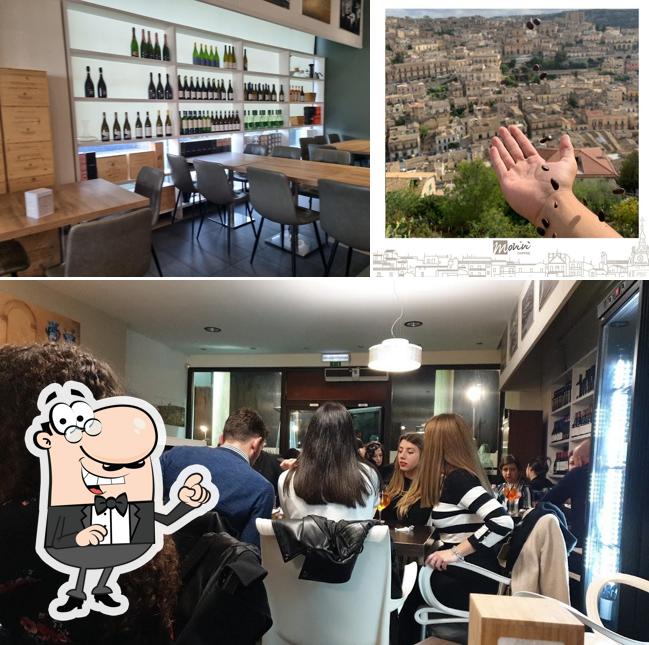 La interni e esterno del ristorante