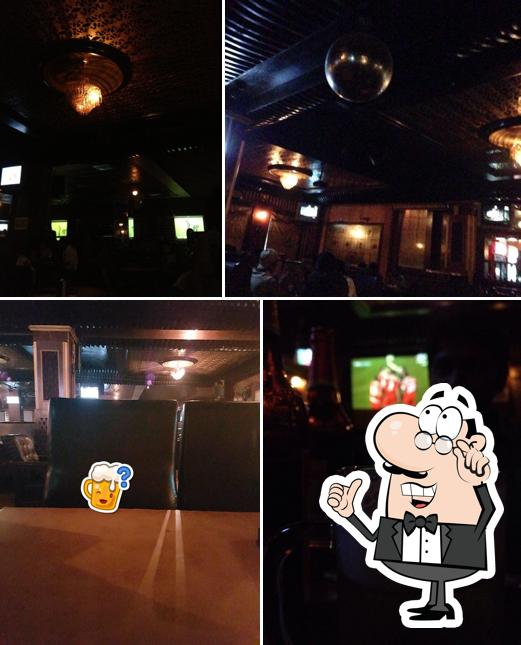 The interior of Club 8