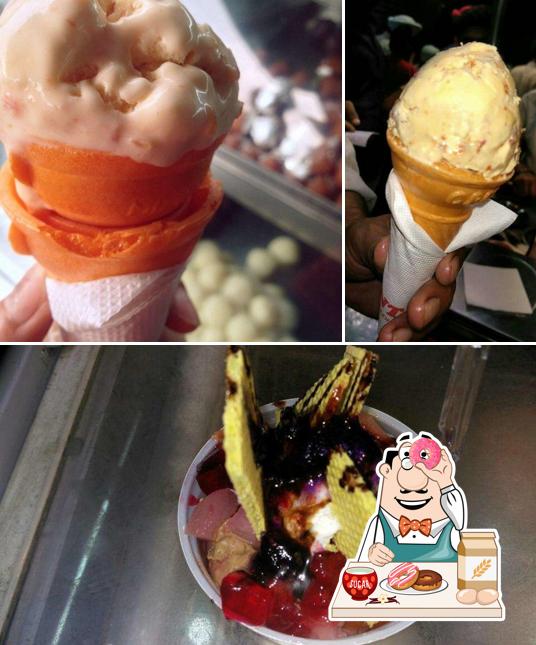 Basant Ice Cream Parlour serves a variety of desserts