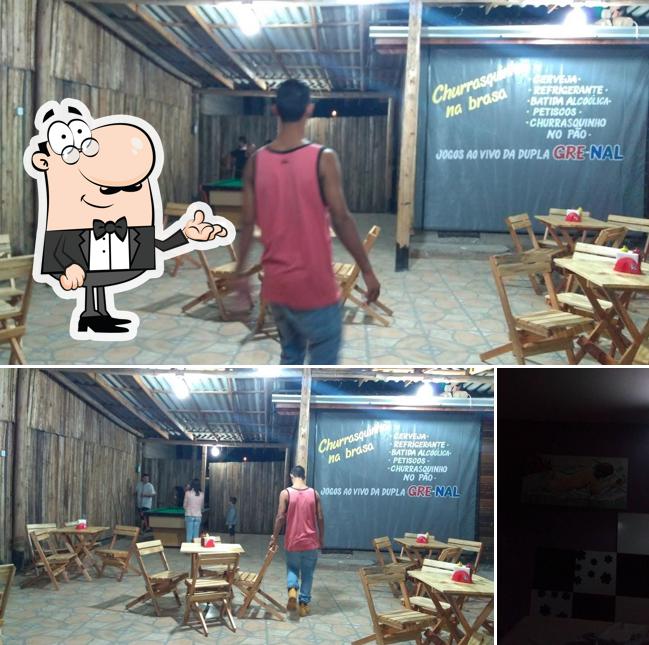 O interior do Espetão Na Braza