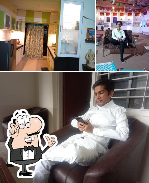 The interior of Hotel Visawa