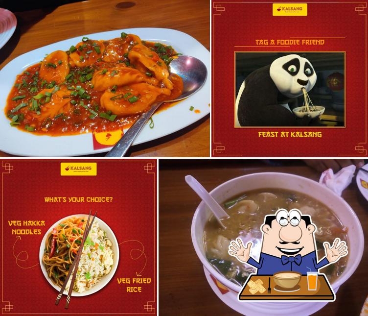 Food at Kalsang Restaurant Delhi