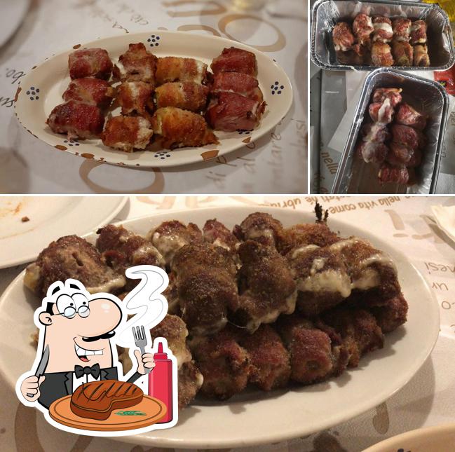 Prova i un pasto a base di carne a La Brace