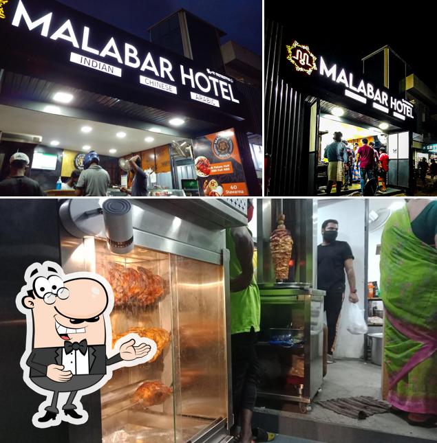 See this pic of Malabar Hotel