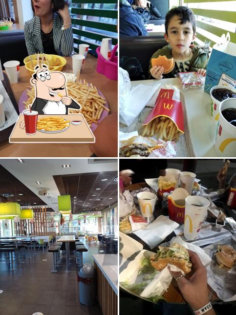 Patatine fritte al McDonald's Roma Palaia