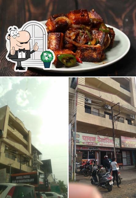 Payal Restaurant(Veg-Non Veg) is distinguished by exterior and meat