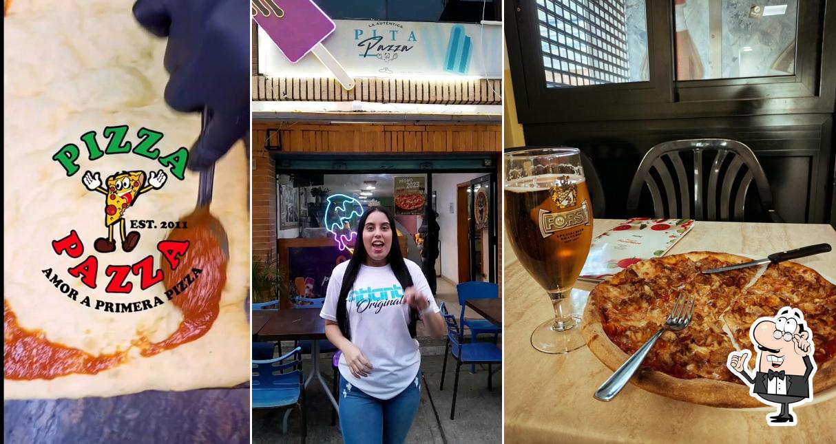 Gli interni di Pizza Pazza