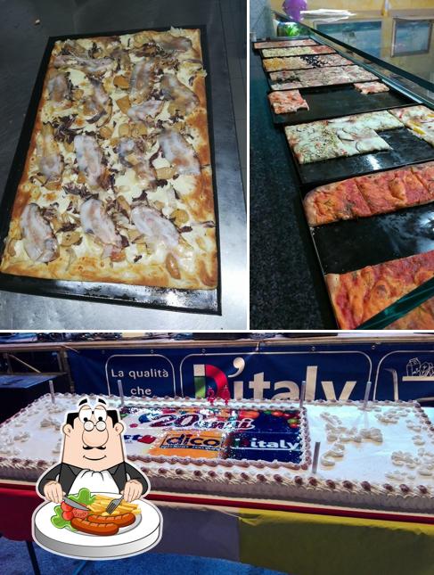 Platti al Pizzeria Veliero