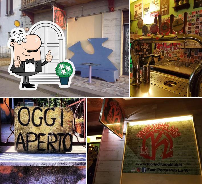 Gli esterni di Fuori Porta Pub "la K"