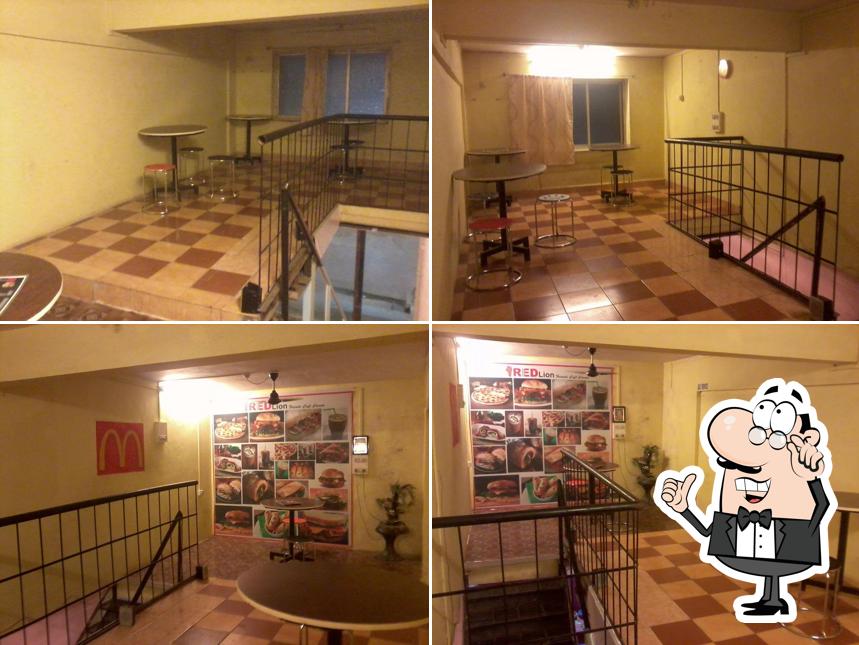 The interior of RED LION Friends Cafe Corner