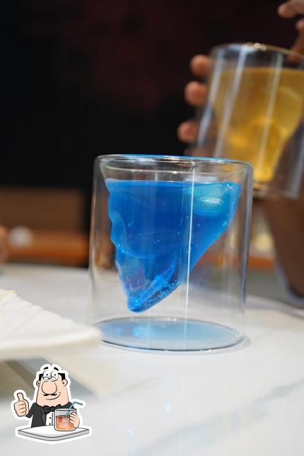 Get a drink from the menu