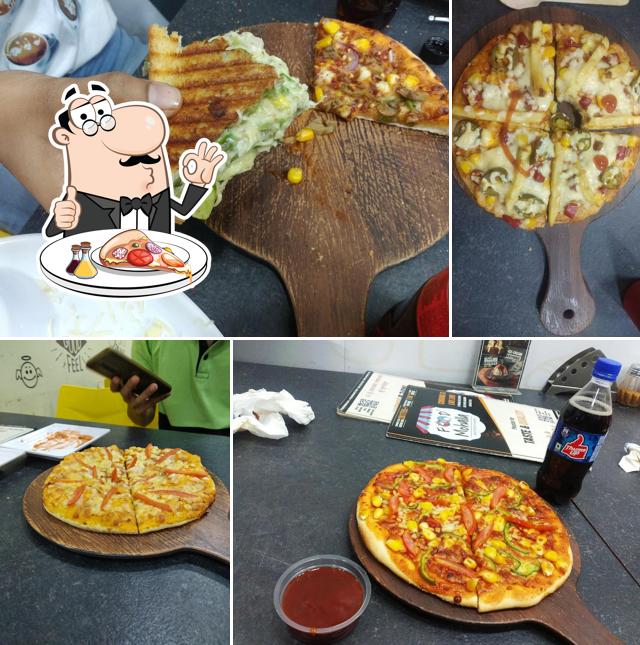 Get pizza at Food Mohalla Patan