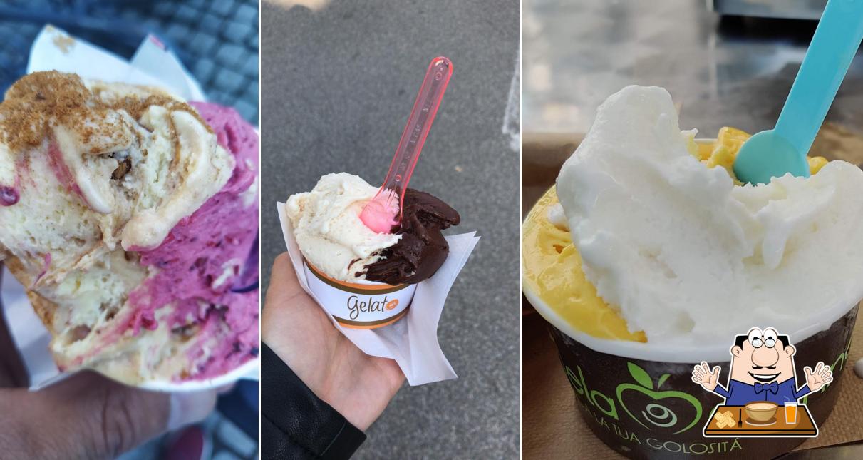 Cibo al Gelateria Mela Cannella