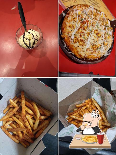 French fries at Honey Bunny Cafe