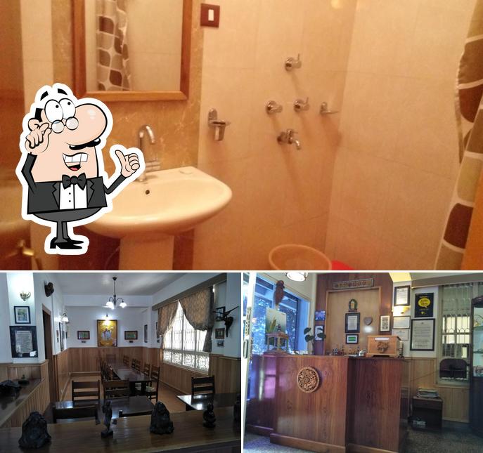 The interior of Hotel Tashi Tagey