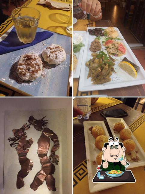 Platti al Ristorante Greco Itaca