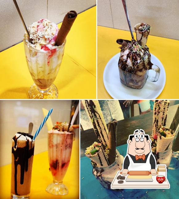 Enjoy one of the desserts
