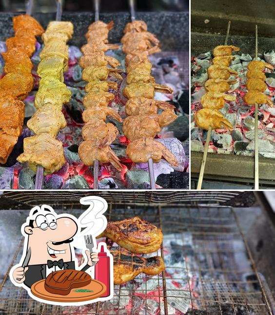 Order meat meals at The BBQ zone