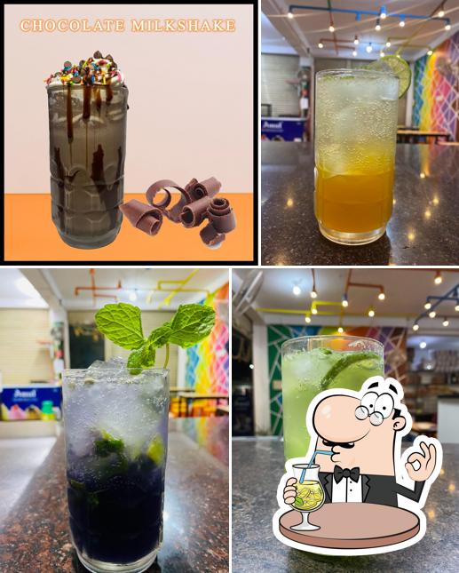 Try a drink from the menu
