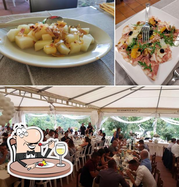 Guarda la foto che presenta la cibo e interni di Ristorante Gennargentu - Desulo