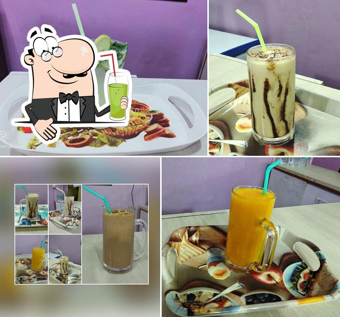 Rush Delight Juice Parlour provides a range of drinks