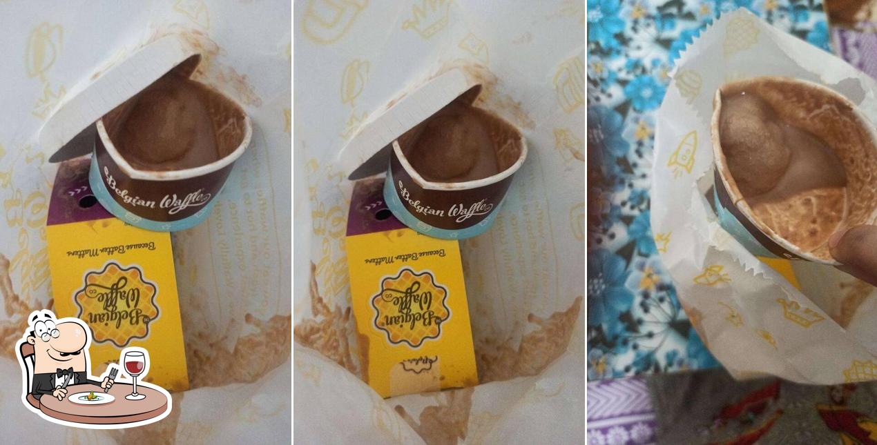 Food at The Belgian Waffle Co