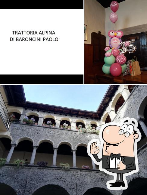 Trattoria Alpina (bar, ristorante su prenot.)