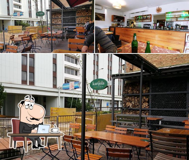 La interni e bevanda del ristorante