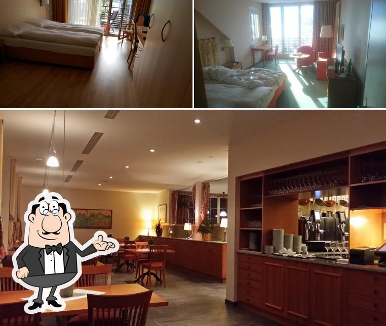 Gli interni di Panorama Hotel Restaurant Schönbühl