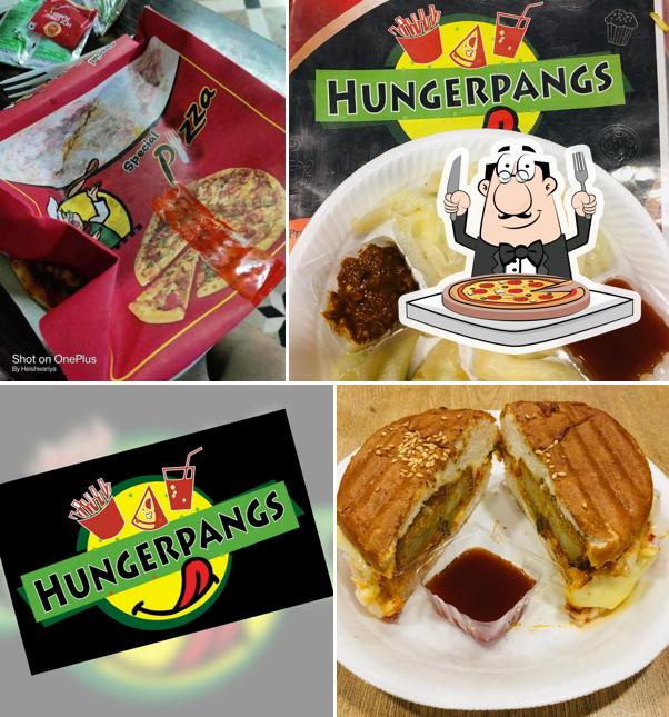 At Hungerpangs, you can get pizza