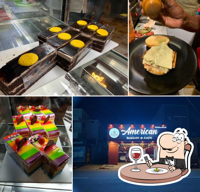 Food at American Bakery and cafe