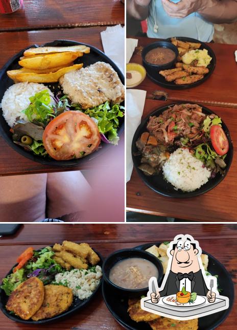 Platos en Baobá Bistrô