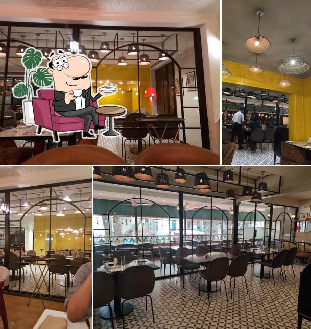The interior of Esplanade