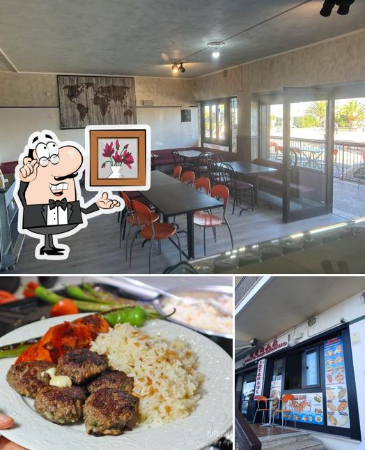 La foto di interni e cibo da Istanbul Kebab