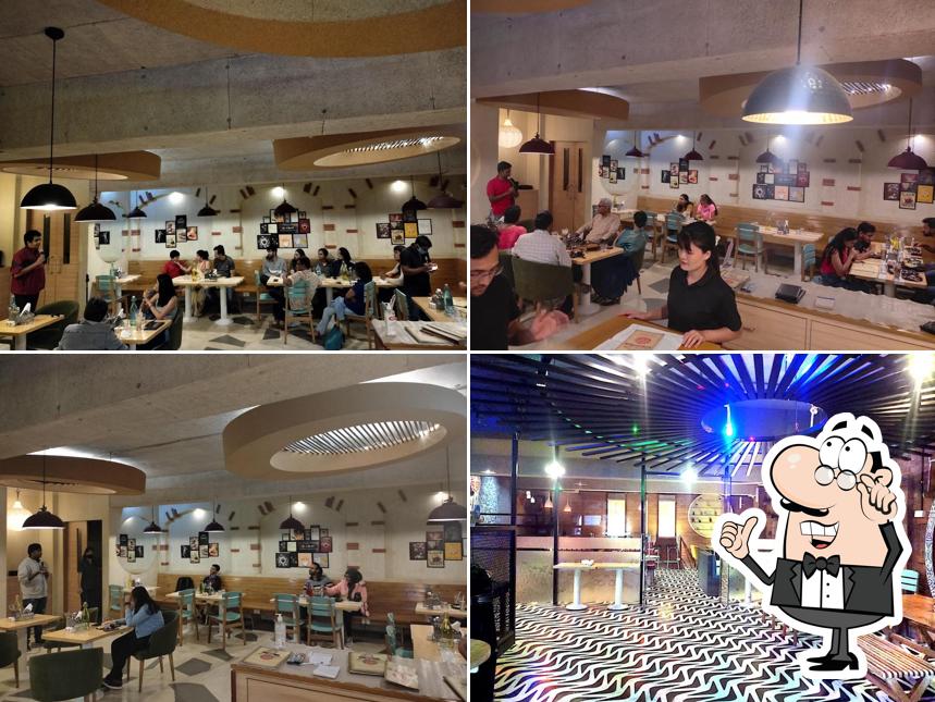 The interior of Marcopolo Cafe Koramangala