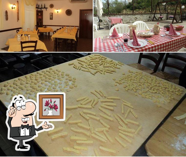 Questa è la immagine che mostra la interni e torta di Agriturismo Nonna Maria