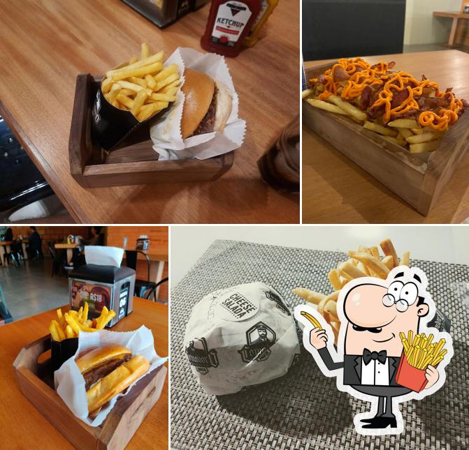 Prove batatas fritas no Comodoro Burguer - Barigui