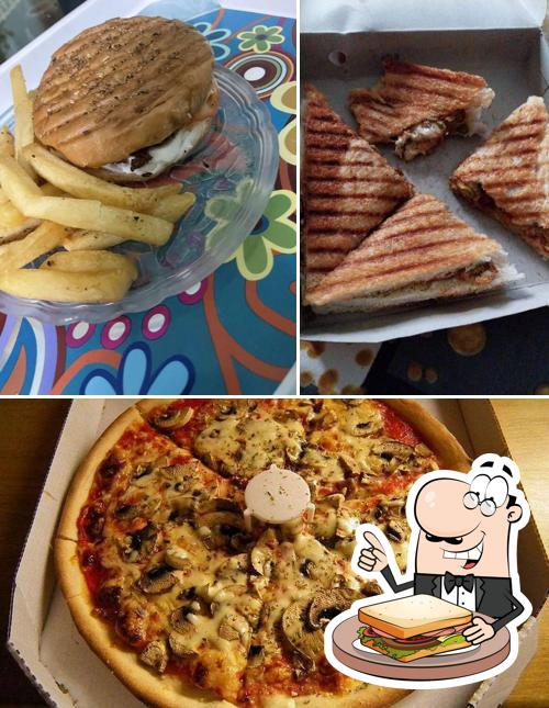 Grilled cheese sandwich at Fresca Forno