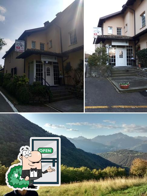 Gli esterni di Albergo K2