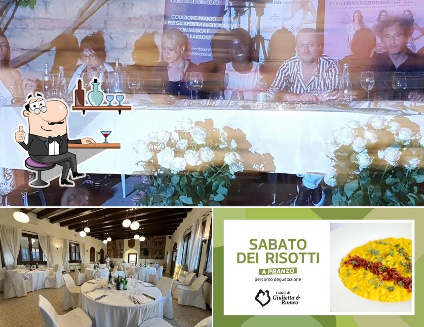 La immagine della interni e cibo di Ristorante Castelli di Giulietta e Romeo