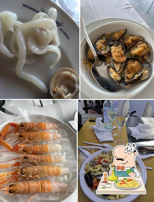 Scampi al Ristorante Da Nicola