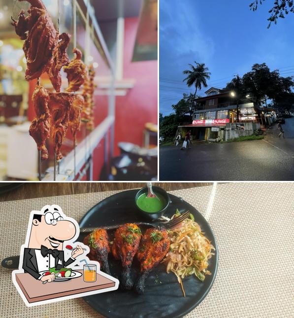 Among different things one can find food and exterior at Surraj Bar and Restaurent