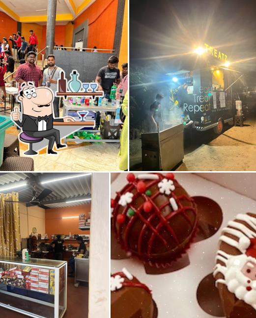 The interior of TREATZ FOOD TRUCK