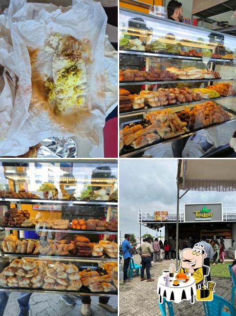 Food at Tea Leaf Cafe, Jyothirmaya Infopark