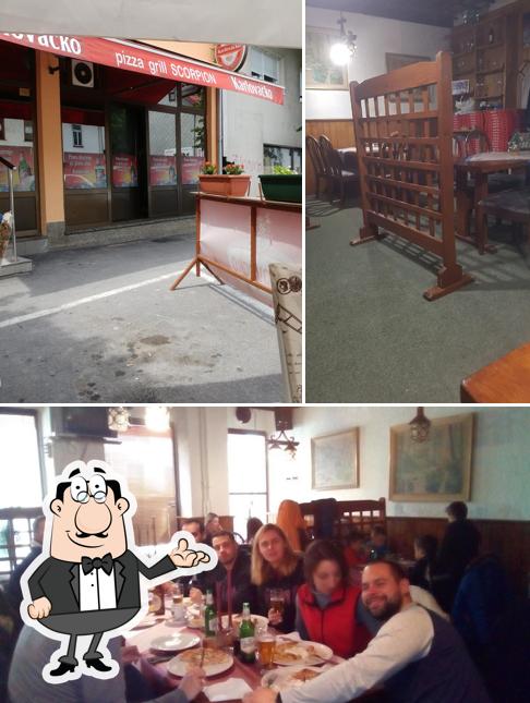Gli interni di Pizzeria Scorpion