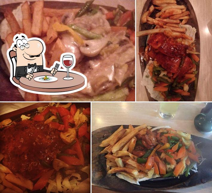 Meals at Moet sizzler